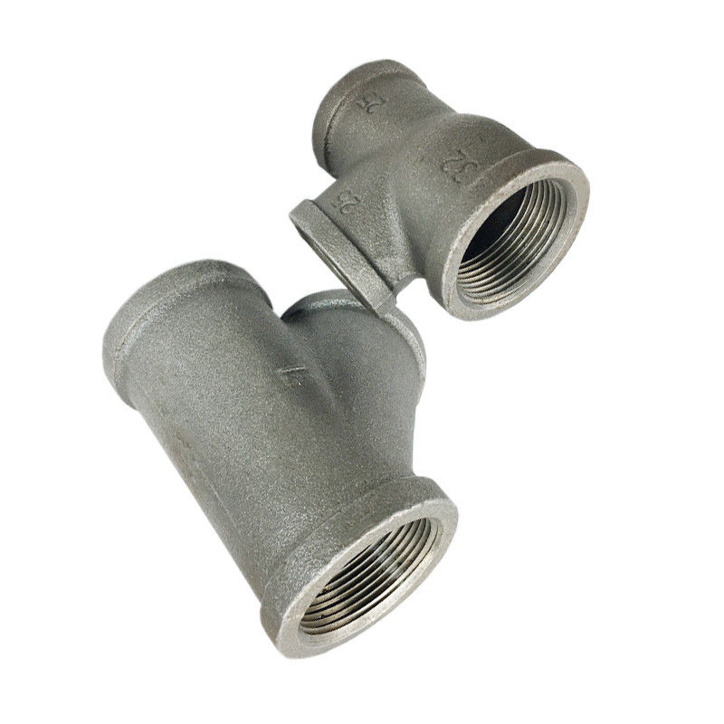 buy 6 Inch Malleable Y Type Galvanized Cross Pipe Fitting online manufacturer