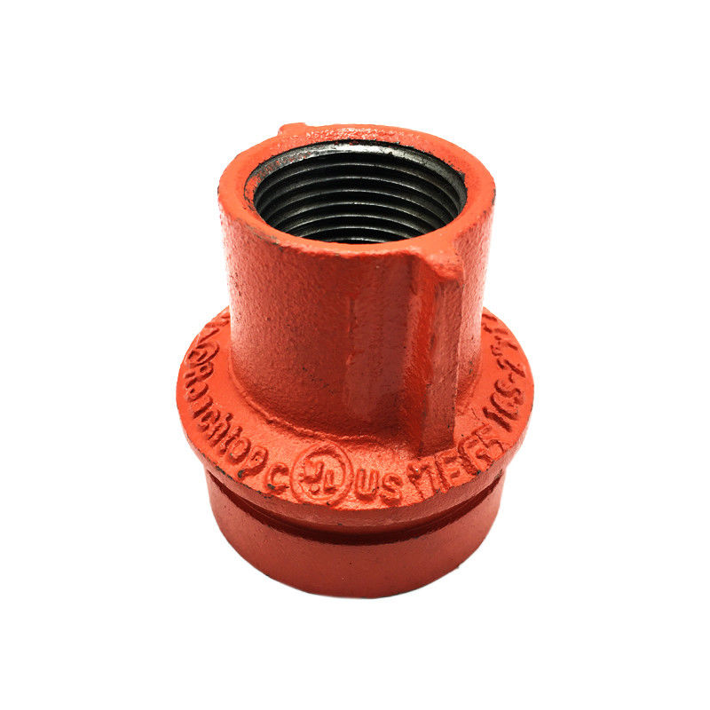 Duplex 2205 Casing Grooved Fire Sprinkler Pipe Fittings Painted