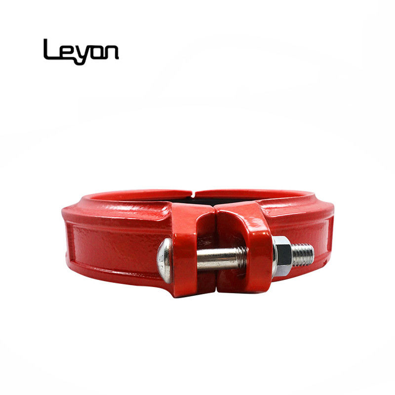 Ductile Iron Grooved Pipe Fittings Cross Type For Fire Protection