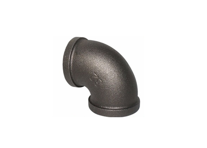 Malleable Cast Iron Fittings Threaded Pipe Elbow 1/2 Npt 90 Degree With Casting