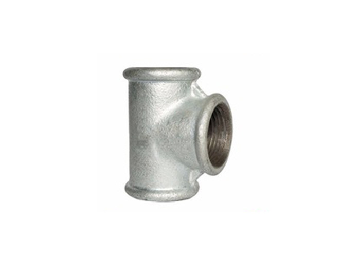 Galvanized Black Banded Malleable Iron Threaded Pipe Fittings of 130r Tees Reducing