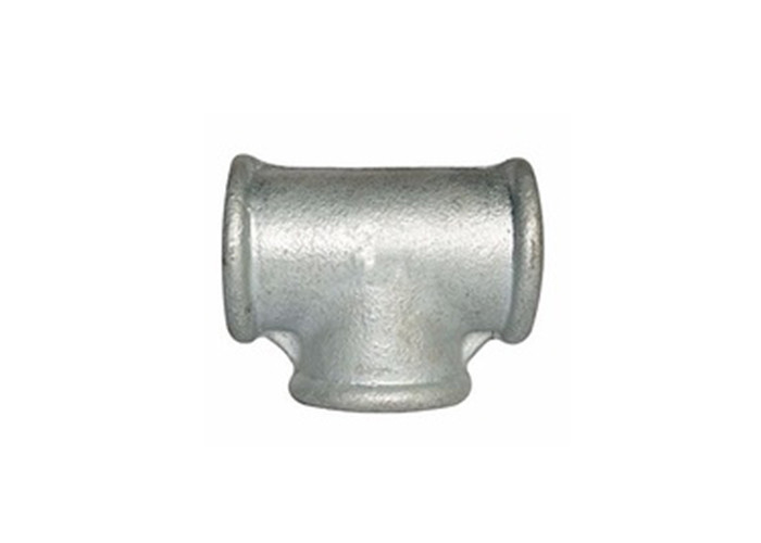 High Tensile Strength Malleable Iron Tee BSPT Female Tee Fitting For Water Pipe