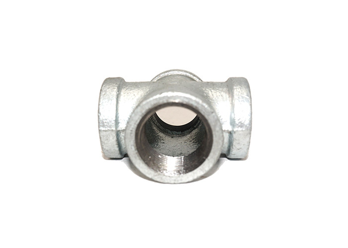 Customized Size 4 Way Tee Pipe Fitting , Reducer Coupling Pipe Fittings Wearable
