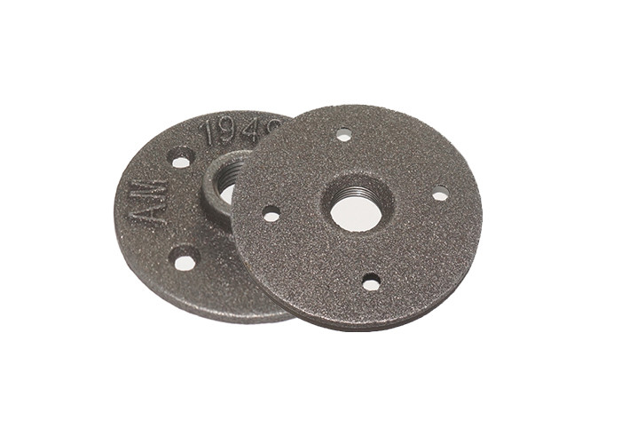 DIN 3/4&quot; Spigot Malleable Iron Flange Gas Pipe Floor Flange FM / UL Certificated OEM