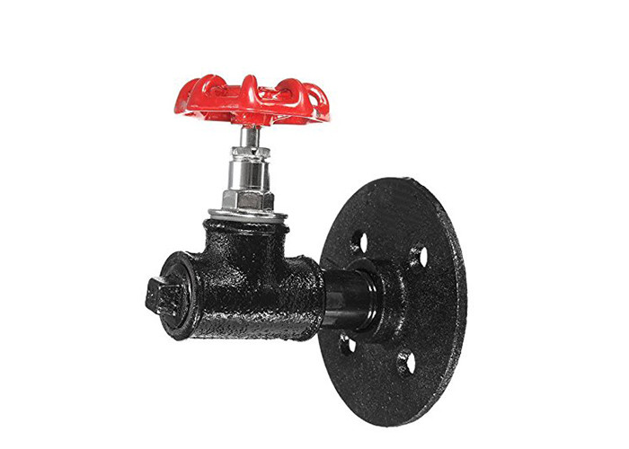 E - Coated DIY Industrial Pipe Coat Rack Square Head Code For Storage Cloth