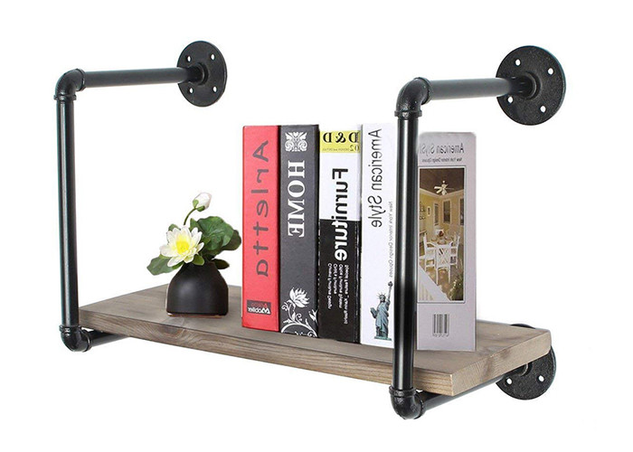 Casting Industrial Pipe Shelving Malleable Iron Material Home Furniture 1/2&quot; - 4&quot; Size