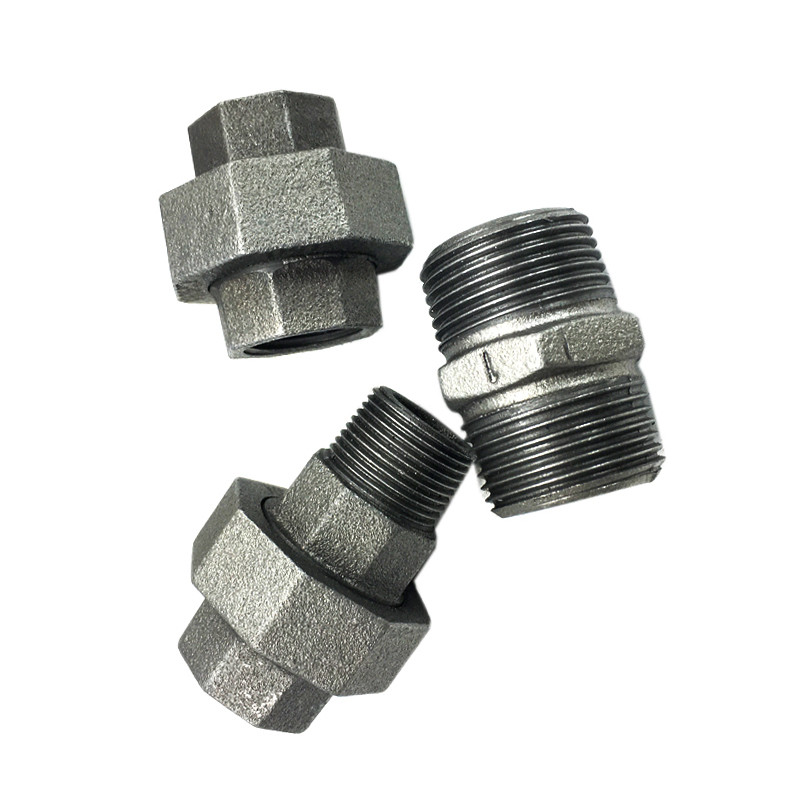 Chairs Shelves Malleable Iron Pipe Fittings Antique Finish Hex Nipple