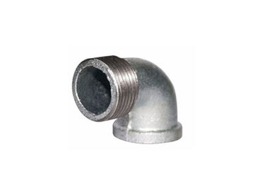 Galvanized Male / Female Malleable Iron Elbow Iron Pipe Connectors For Fire Protection
