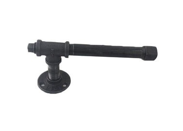 3/4" Black Industrial Pipe Toilet Paper Holder Carbon Steel Nipples BSPT / NPT Thread